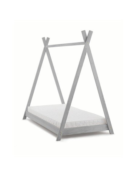 Italbaby - Lettino Montessori Adventure Grigio - Spedizione Gratuita