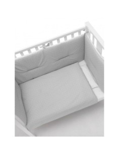 Erbesi - Rivestimento Tessile Mini Stelline Per Lettino Mini - Spedizione Gratuita