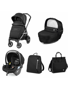 Peg Perego - Trio Peg Perego Book Lounge Con Navicella Elite + Borsa  o Zaino in OMAGGIO (secondo disponibilità)