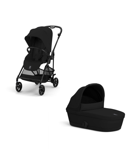 Cybex - Duo Melio Carbon 2025 Con Navicella Melio - Spedizione Gratuita