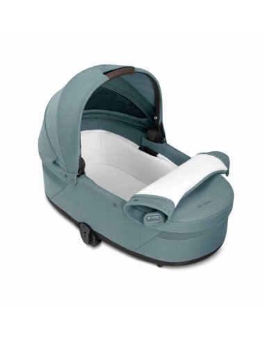 Cybex - Trio Balios S Lux Sky Blue + Cot S Lux + Cloud G i-Size + Adattatori - Spedizione Gratuita