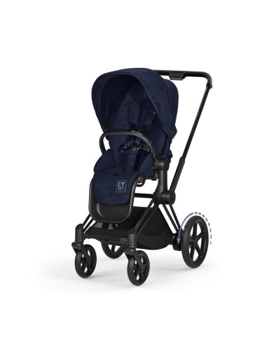 Cybex - Seduta Priam Rebellious Luxury Denim Blue - Spedizione Gratuita