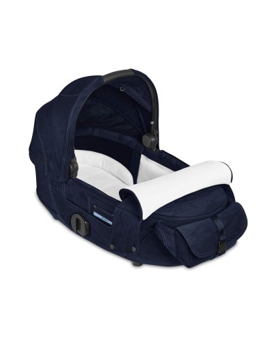 Cybex - Navicella Mios Lux Rebellious Luxury Denim Blue - Spedizione Gratuita
