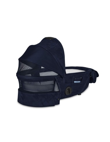 Cybex - Navicella Mios Lux Rebellious Luxury Denim Blue - Spedizione Gratuita