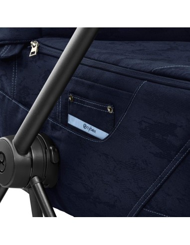 Cybex - Navicella Mios Lux Rebellious Luxury Denim Blue - Spedizione Gratuita