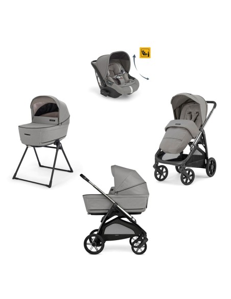 Inglesina - Kit System Quattro Aptica Darwin Recline + Telaio Litio - Spedizione Gratuita