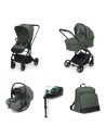 Foppapedretti - Trio TicToc Con Seggiolino Auto Rek i-Size + Base REK, Borsa Pretty e Adattatori OMAGGIO - Spedizione Gratuita