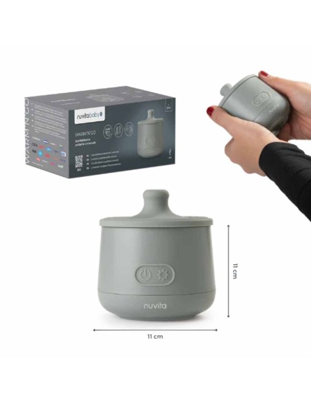 Nuvita - Scaldabiberon portatile universale Warm'n'Go 1162 Nuvita - Scaldabiberon portatile universale Warm'n'Go 1162