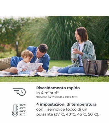 Nuvita - Scaldabiberon portatile universale Warm'n'Go 1162