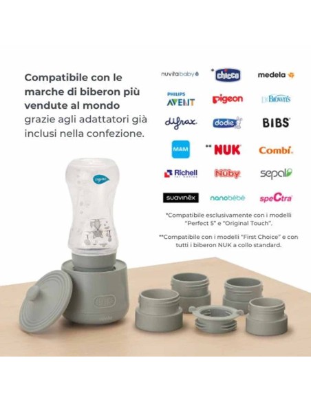 Nuvita - Scaldabiberon portatile universale Warm'n'Go 1162 Nuvita - Scaldabiberon portatile universale Warm'n'Go 1162