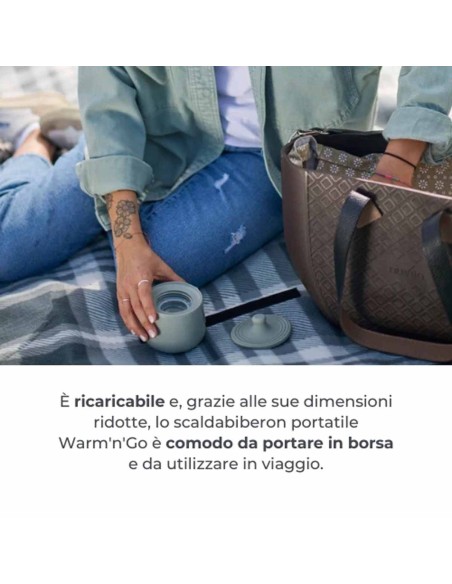 Nuvita - Scaldabiberon portatile universale Warm'n'Go 1162 Nuvita - Scaldabiberon portatile universale Warm'n'Go 1162
