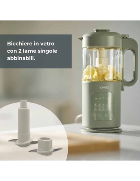 Nuvita - Cuocipappa multifunzione 7 in 1 Magic Pappa con Ricettario Nuvita Chef Nuvita - Cuocipappa multifunzione 7 in 1 Magic Pappa con Ricettario Nuvita Chef