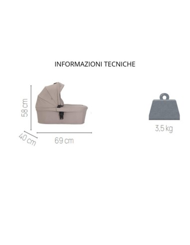 Chicco - Trio Seety 2026 Con Kory Essential i-Size + Borsa Organizer IN OMAGGIO - Spedizione Gratuita