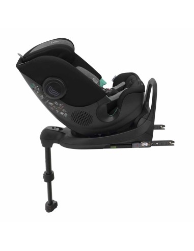 Chicco - Seggiolino Auto FullSeat 360 i-Size con base (61-150 cm) Black Satin - Spedizione Gratuita