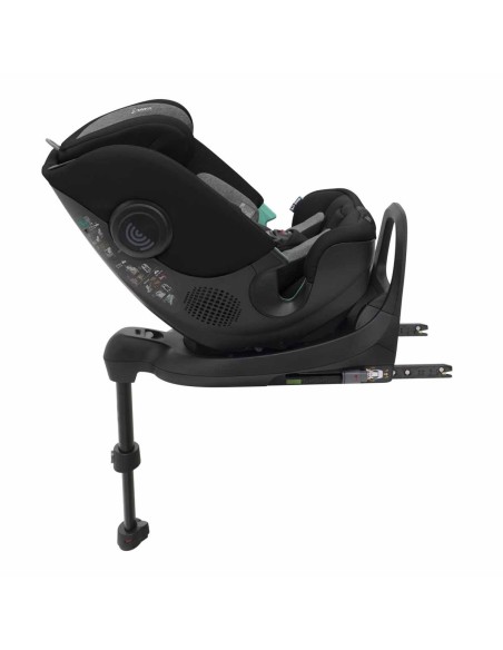 Chicco - Seggiolino Auto FullSeat 360 i-Size con base (61-150 cm) Black Satin - Spedizione Gratuita