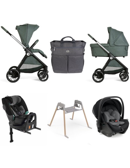 Chicco - Promo Trio Bellagio Flexi Con First Seat Recline + Seggiolino Auto FullSeat 360 i-Size con base