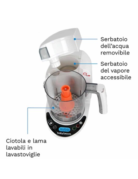 Baby Brezza - Food Maker Deluxe - Spedizione Gratuita