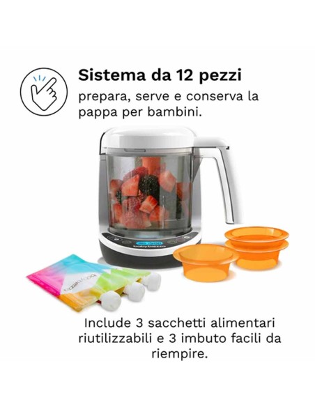 Baby Brezza - Food Maker Deluxe - Spedizione Gratuita