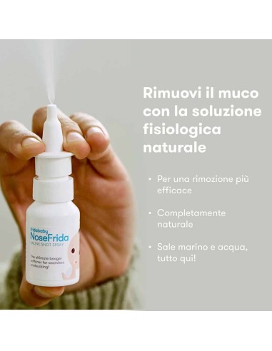 Frida Baby - Kit fisiologico per la pulizia del naso SnotSucker
