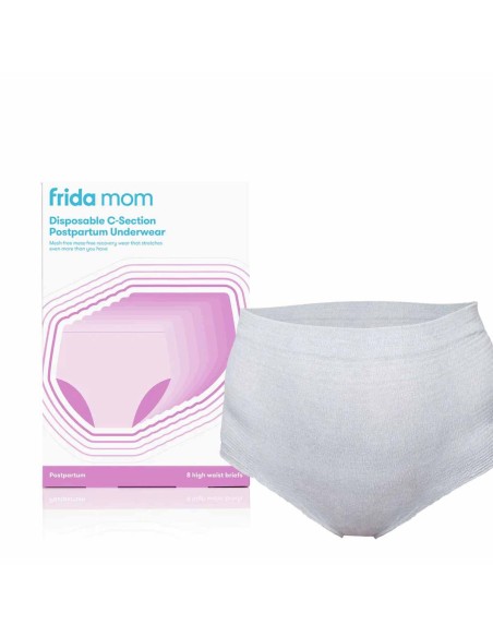 Frida Mom - Intimo monouso a vita alta post parto cesareo (8 pezzi)