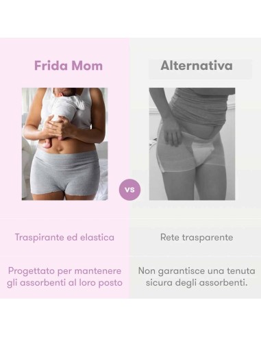 Frida Mom - Intimo monouso a vita alta post parto cesareo (8 pezzi)