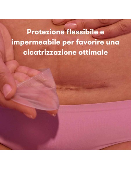 Frida Mom - Cerotti Frida Mom in silicone medicale per cicatrice da parto cesareo (6 pezzi)