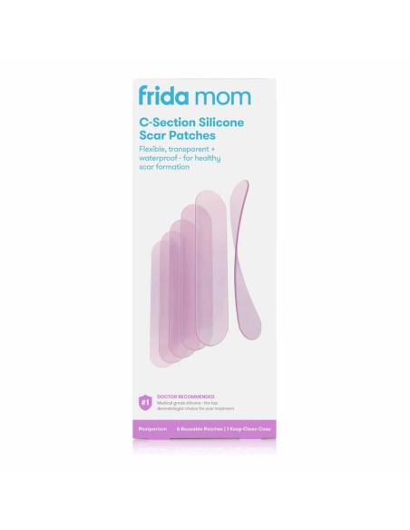 Frida Mom - Cerotti Frida Mom in silicone medicale per cicatrice da parto cesareo (6 pezzi)