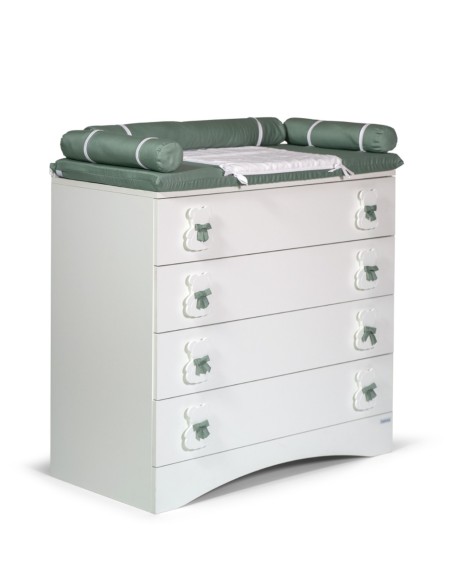 Bebex - Comò Dodò 4 Cassetti - Spedizione Gratuita