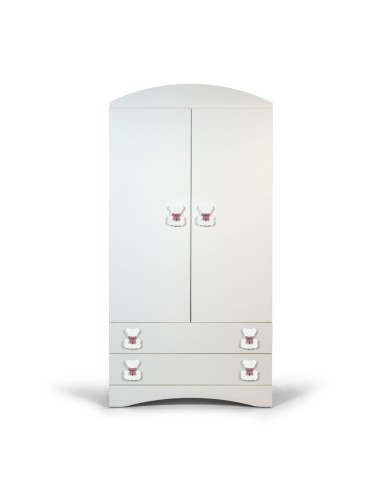 Bebex - Kit Cameretta Dodò Con Lettino, Bagnetto, Armadio, Piumone e Materasso - Spedizione Gratuita