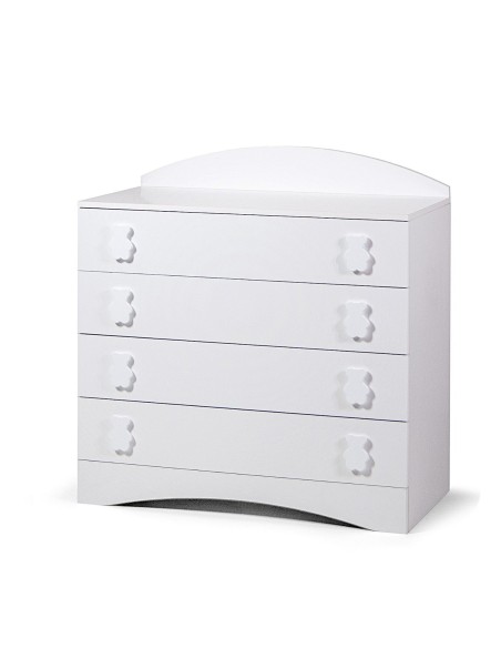 Bebex - Comò Meggie Bianco - Spedizione Gratuita