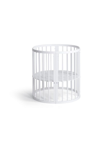 Bebex - Kit Lettino Marilyn Con Bagnetto, Kit Tessile, Materasso Componibile e Velo - Spedizione Gratuita