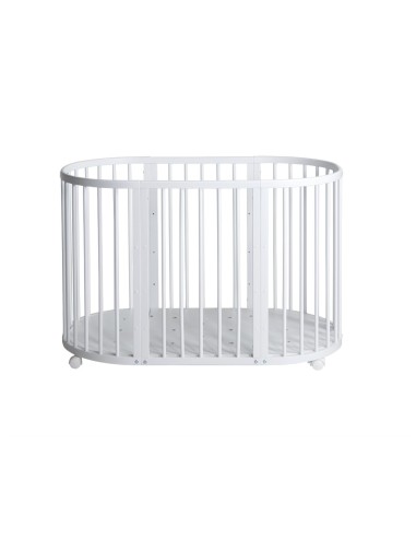 Bebex - Kit Lettino Marilyn Con Bagnetto, Kit Tessile, Materasso Componibile e Velo - Spedizione Gratuita