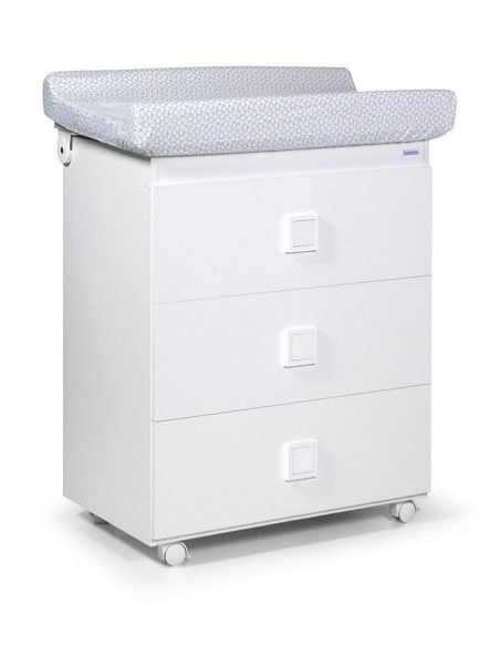 Bebex - Kit Lettino Marilyn Con Bagnetto, Kit Tessile, Materasso Componibile e Velo - Spedizione Gratuita