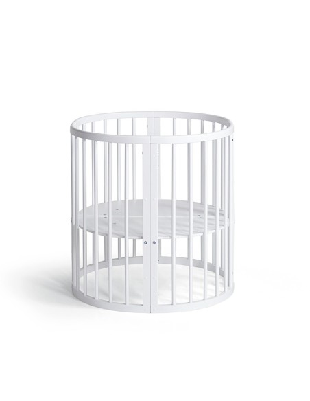 Bebex - Kit Lettino Marilyn Led Con Materasso Componibile, Kit Tessile e Velo - Spedizione Gratuita