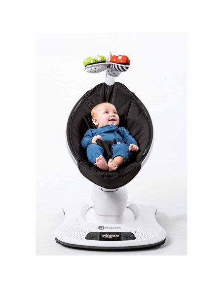 4Moms - Sdraietta MamaRoo 4.0 Classic Black - Spedizione Gratuita