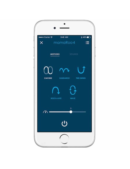 4Moms - Sdraietta MamaRoo 4.0 Classic Black - Spedizione Gratuita