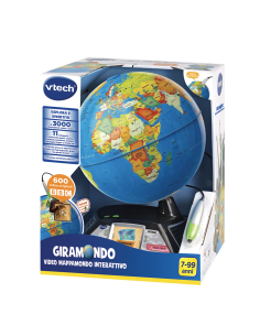 VTech - Giramondo Video Mappamondo Interattivo con Schermo