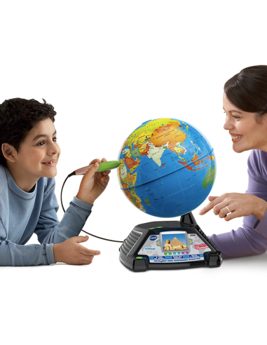 VTech - Giramondo Video Mappamondo Interattivo con Schermo