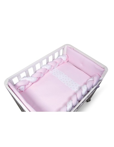 Bebex - Kit Lettino Matrix Con Bagnetto, Materasso Mini e Large e Kit Tessile