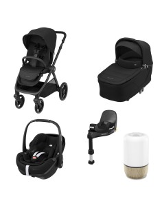 Maxi Cosi - Trio Oxford Plus 2025 + Navicella Sense + Seggiolino Auto Pebble 360 Pro2 E Base FamilyFix 360 Con Soothe in OMAGGIO