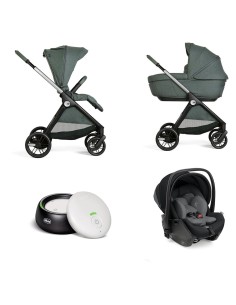 Chicco - Trio Bellagio Gran Comfort Con First Seat Recline e Baby Monitori in OMAGGIO - Spedizione Gratuita
