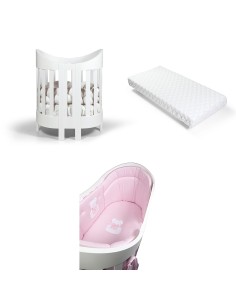 Bebex - Kit Lettino Meggie Con Materasso e Piumone - Spedizione Gratuita