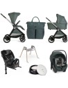 Chicco - Trio Bellagio2 Flexi Con First Seat Recline +Seggiolino Auto FullSeat 360 i-Size con base e Baby Monitor OMAGGIO