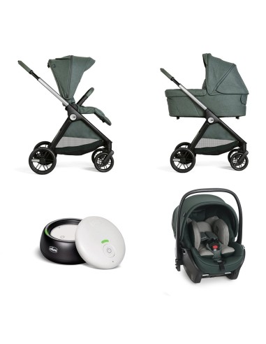 Chicco - Trio Bellagio2 Flexi Con First Seat Recline E Baby Monitor in OMAGGIO- Spedizione Gratuita
