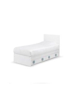 Erbesi - Lettino Bianco Grigio - Spedizione Gratuita 2