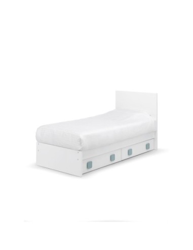 Erbesi - Lettino Bianco Grigio - Spedizione Gratuita