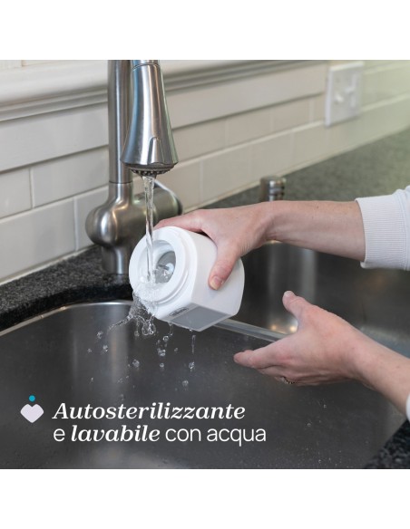 Chicco - Scaldabiberon Portatile 2in1 con Batteria Ricaricabile