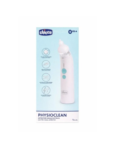 Chicco - Physioclean Aspiratore Nasale Elettrico Naso Libero