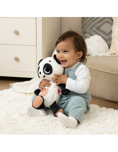 Tiny Love - Peluche di Panda Snuggly Buddy Black e White