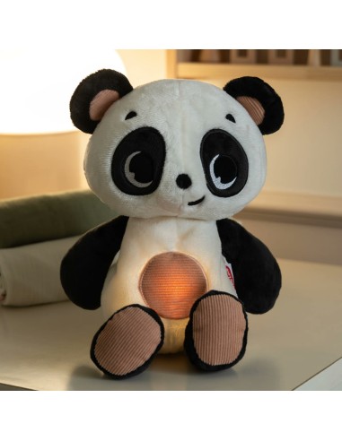 Tiny Love - Peluche di Panda Snuggly Buddy Black e White